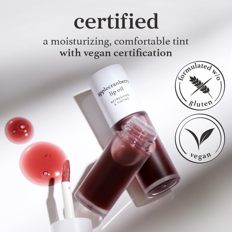 NOONI Korean Lip Oil - Applecranberry | Long-Lasting, Moisturizing, Plumping, Revitalizing for Dry Lips, Waterproof, No Peel Off, Hydrating, Stocking Stuffers, Gifts For Teen Girls, 0.12 FL Oz - Image 3