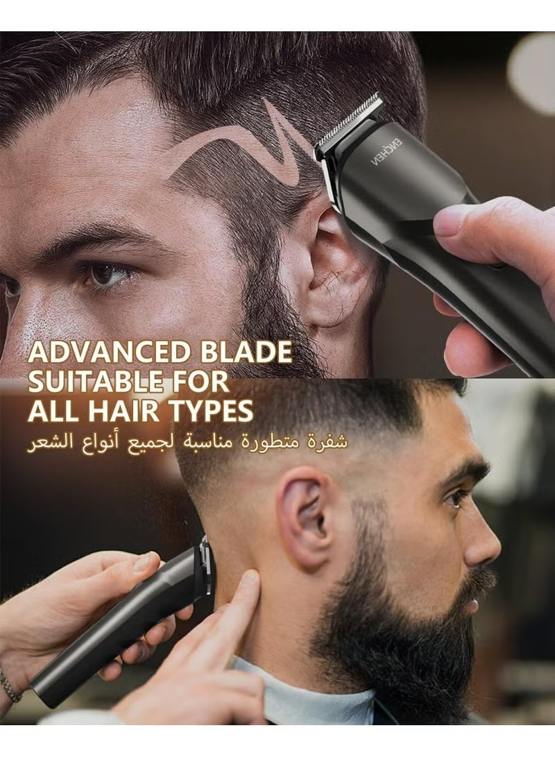 ENCHEN Electric Body Hair Trimmer Cordless Shaver Trimmer for Men Women IPX7 Waterproof Type-C Fast Charging with Rechargeable Battery Travel Lock 6000RPM (Gray) - Image 5