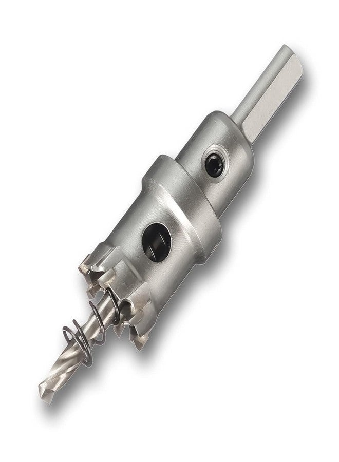 UPTODATETOOLS 25mm TCT Carbide Hole Saw, 1 Inch Cutting Diameter TCT Hole Saw, Tungsten Carbide Tipped Hole Cutter with Pilot Drill Bit for Cutting Stainless Steel, Metal Sheet and Aluminum Alloy - Image 1