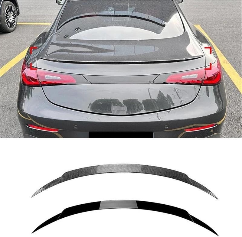 QASULER Glossy Black Rear Bumper Spoiler for CLE Coupe C236 2024+ - Image 4
