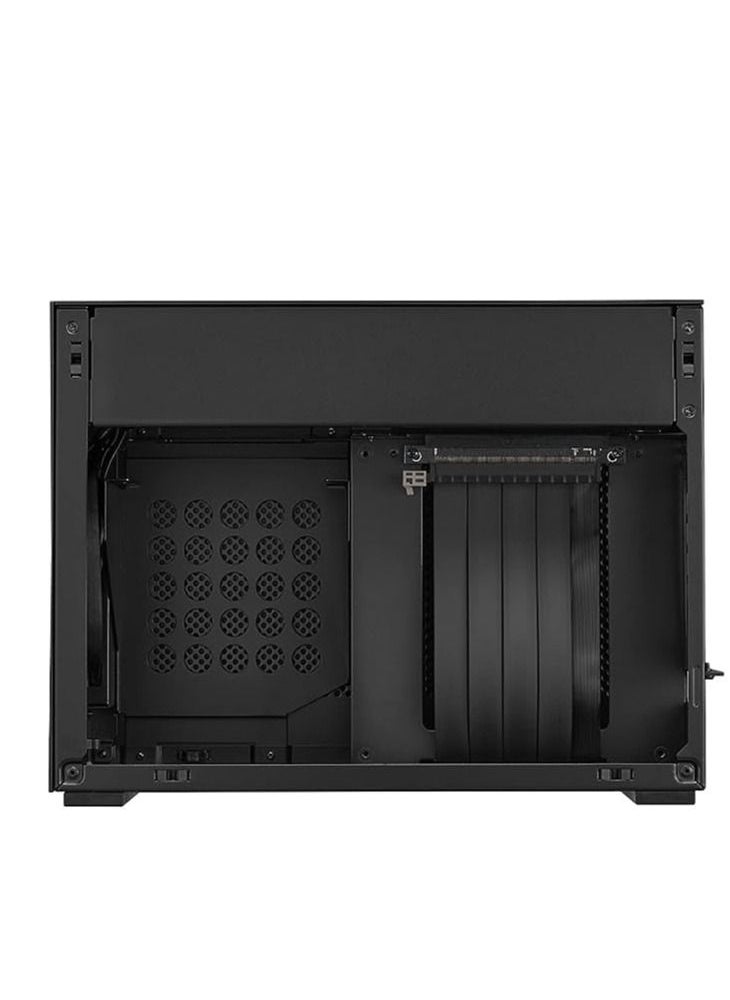LIAN LI - LI A4-H2O Black SPCC / Aluminum Mini-ITX Computer Case, PCI4.0 Riser Card Cable Included - A4-H2O X4 BLACK - Image 1