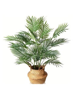 Angmei Tropical simulation green plant 18 loose tail sunflower artificial palm tree home decoration simulation plant  - Image 1