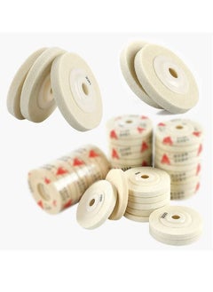 Y&D 6pcs Sponge Fiber Polishing Pads 4 Inch for Marble Tile Quartz Granite Concrete Countertop Renovation  - Image 3