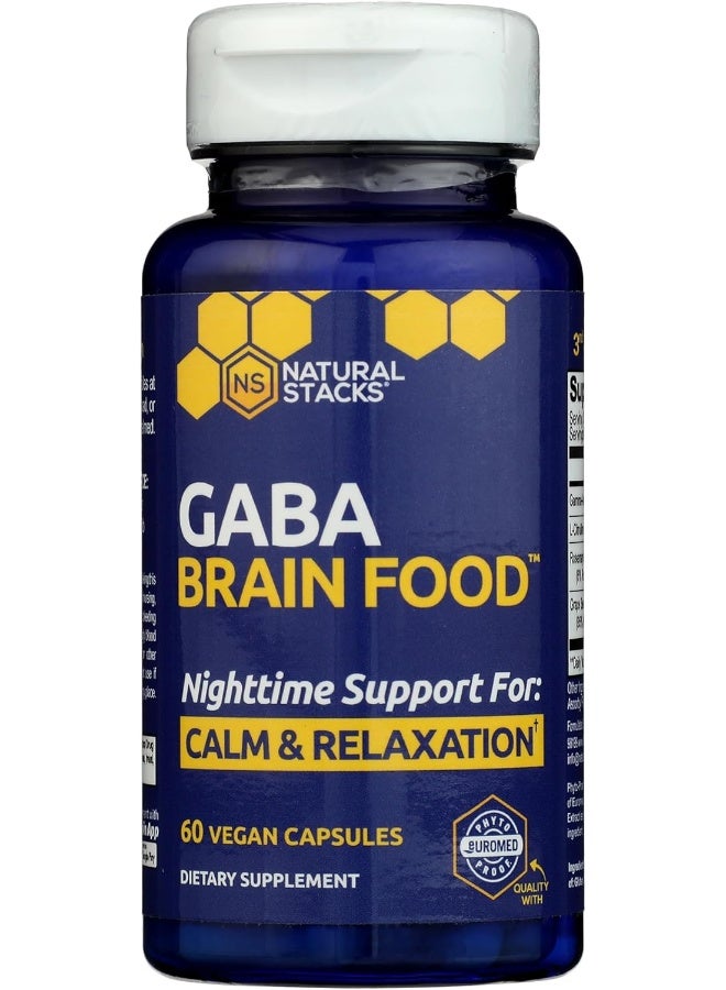 ناتشورال ستاكس مكمل جابا - للاسترخاء العميق والهدوء - 60 كبسولة - Image 1