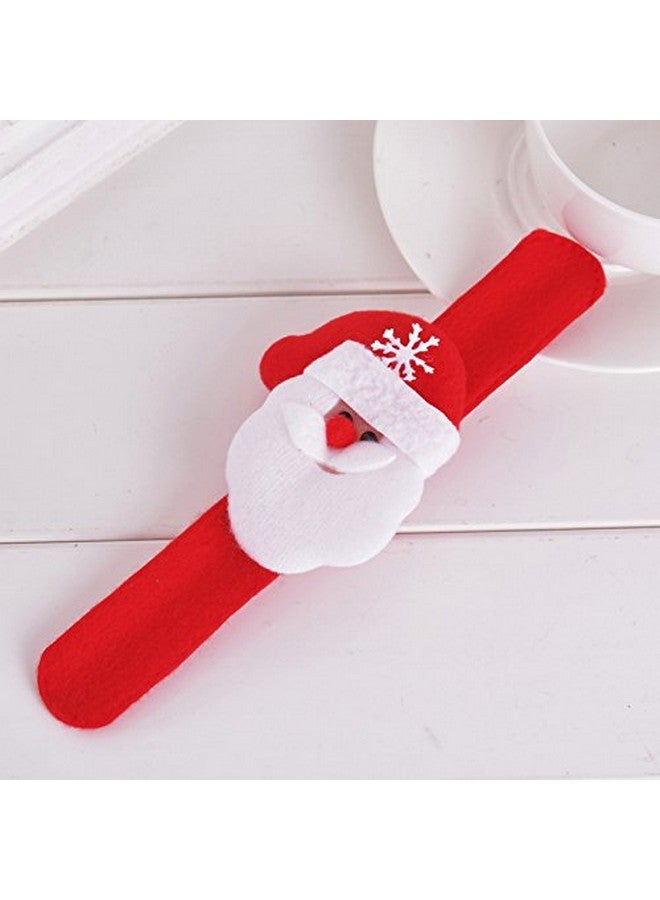 Tickles Tickles Red Santa Claus Christmas Party Hand Bracelet Band for Kids Boys & Girls (Size: 21 cm; Pack of 3)  - Image 3