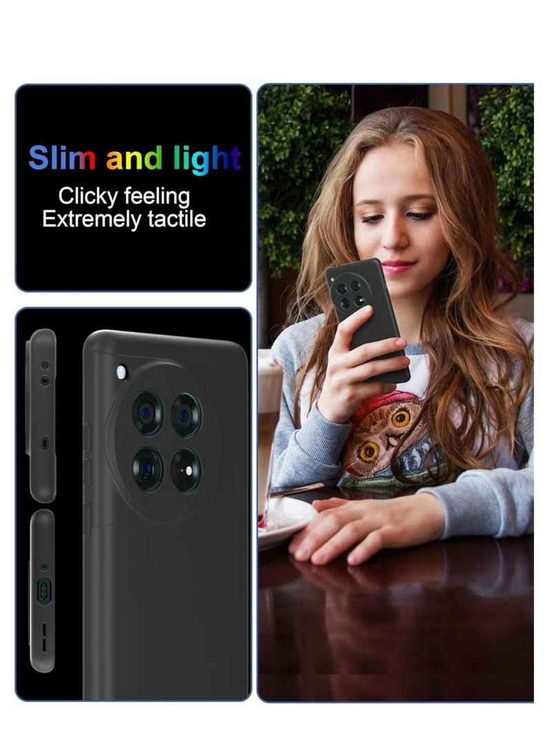 ELTRAZONE OnePlus 12R 2024 Liquid Gel Rubber Bumper Case – Soft Microfiber Lining, Slim Hard Shell Shockproof Protective Cover for OnePlus 12R 5G (2024) - Image 4