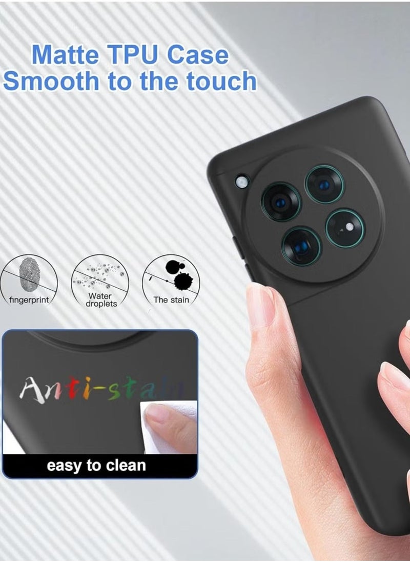 ELTRAZONE OnePlus 12R 2024 Liquid Gel Rubber Bumper Case – Soft Microfiber Lining, Slim Hard Shell Shockproof Protective Cover for OnePlus 12R 5G (2024) - Image 3