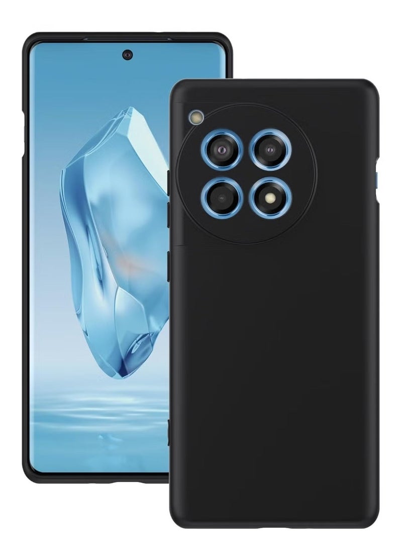 ELTRAZONE OnePlus 12R 2024 Liquid Gel Rubber Bumper Case – Soft Microfiber Lining, Slim Hard Shell Shockproof Protective Cover for OnePlus 12R 5G (2024) - Image 1