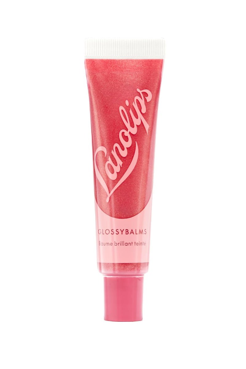 Lanolips Lanolips Glossybalm - Ultra Hydrating Tinted Lip Gloss for Dry, Chapped, Cracked Lips - Flavored Natural Lanolin Lip Balm with Lanolin Oil, Vitamin E & Mica for Lip Care & Shine - Candy (12.5g/0.44oz) 