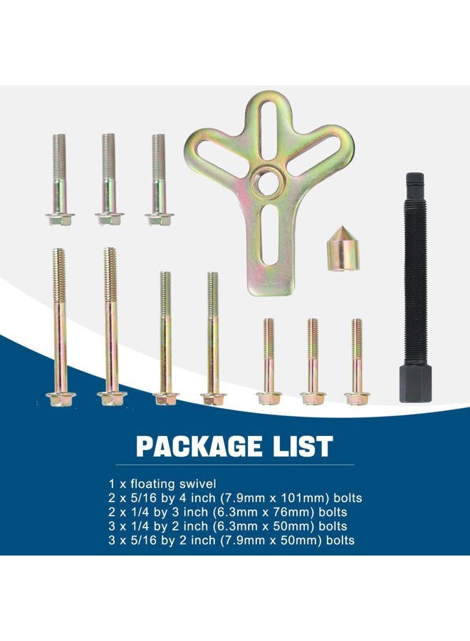 DASBET 13 Piece Harmonic Balancer Steering Wheel Puller Tool - Image 2