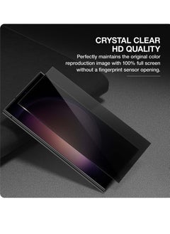 HEXABEX Samsung S24 Ultra Privacy Screen Protector, Tempered Glass Privacy Screen Protector for Samsung Galaxy S24 Ultra 6.7" Black  - Image 5