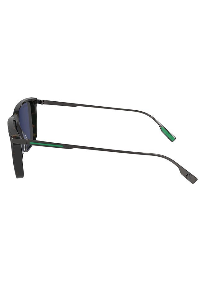 LACOSTE Men's UV Protection Rectangular Sunglasses - L6017S-230-5517 - Lens Size: 55 Mm  - Image 2