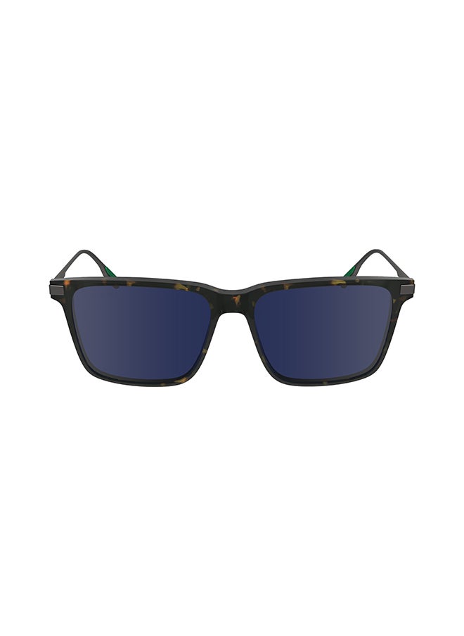 LACOSTE Men's UV Protection Rectangular Sunglasses - L6017S-230-5517 - Lens Size: 55 Mm  - Image 1