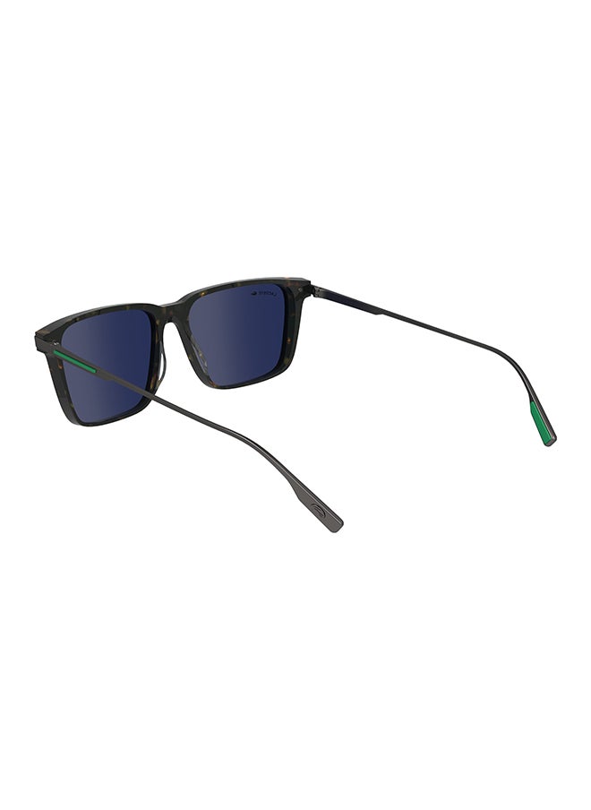 LACOSTE Men's UV Protection Rectangular Sunglasses - L6017S-230-5517 - Lens Size: 55 Mm  - Image 3