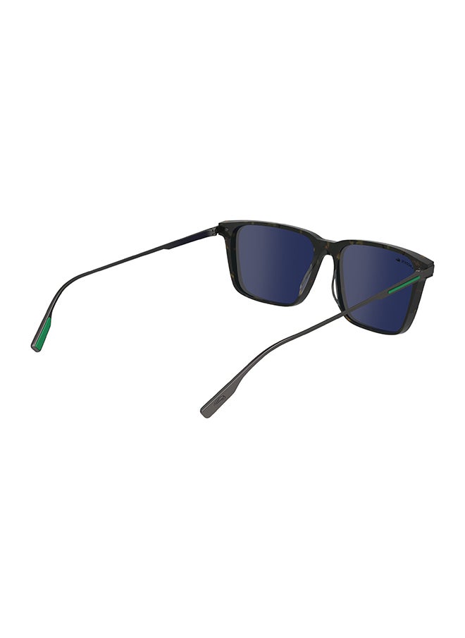 LACOSTE Men's UV Protection Rectangular Sunglasses - L6017S-230-5517 - Lens Size: 55 Mm  - Image 5