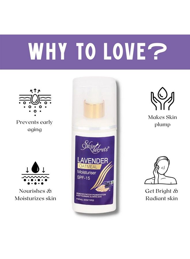 Skin Secrets Moisturizing Lotion (Lavender Oatmeal With Spf 15) - Image 3