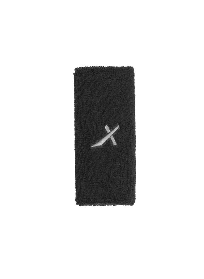 Vector X 3 Unisex Cotton Wrist Band (Black) - Image 1