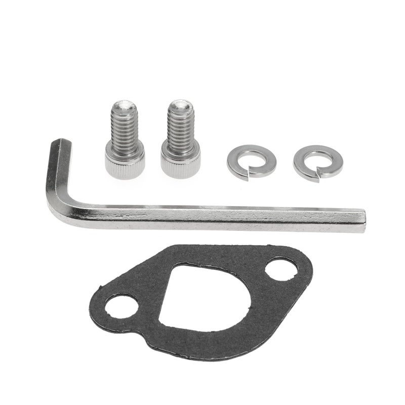 Shunmo Exhaust Pipe for Predator 212cc 196cc GX160 GX200, for Baja Warrior MB165 MB200, and for Coleman CT200U BT200X CT200U for Motovox MBX20 Go Kart Mini Bike Harbor Freight Powerhorse 208 - Image 4