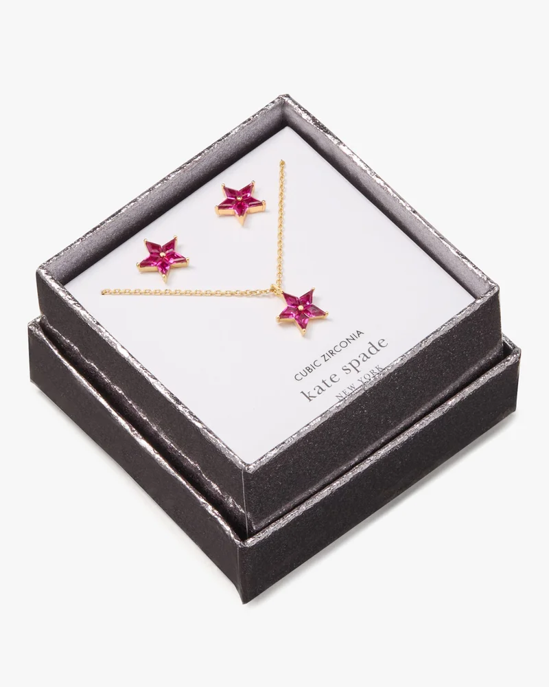 Kate Spade Cosmos Studs & Pendant Boxed Set