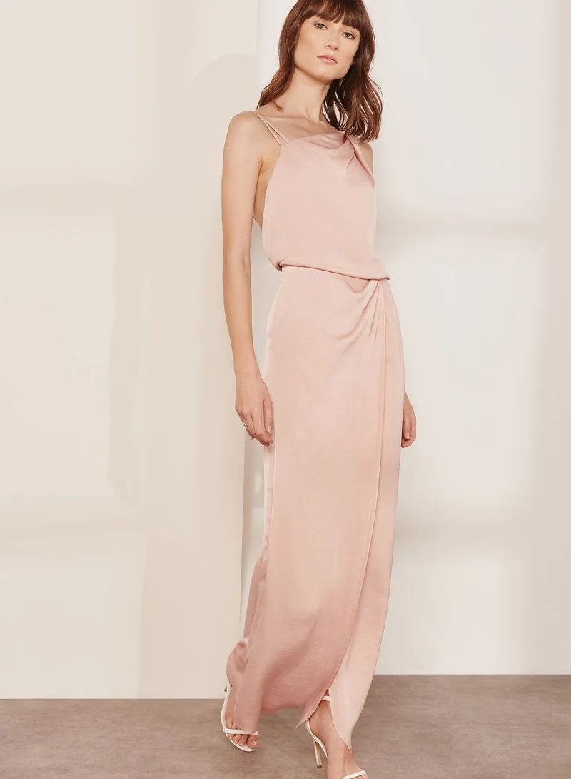 REISS One Shoulder Me Ostia Maxi Dress
