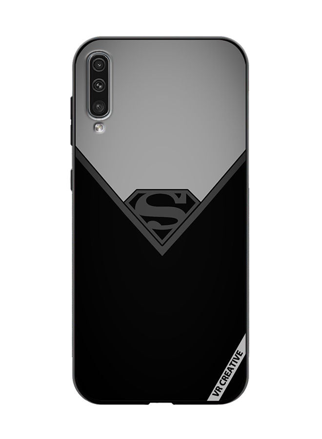 VR CREATIVE Protective Case Cover For Samsung Galaxy A50/A50s Simple Superman Design Multicolour - Image 1