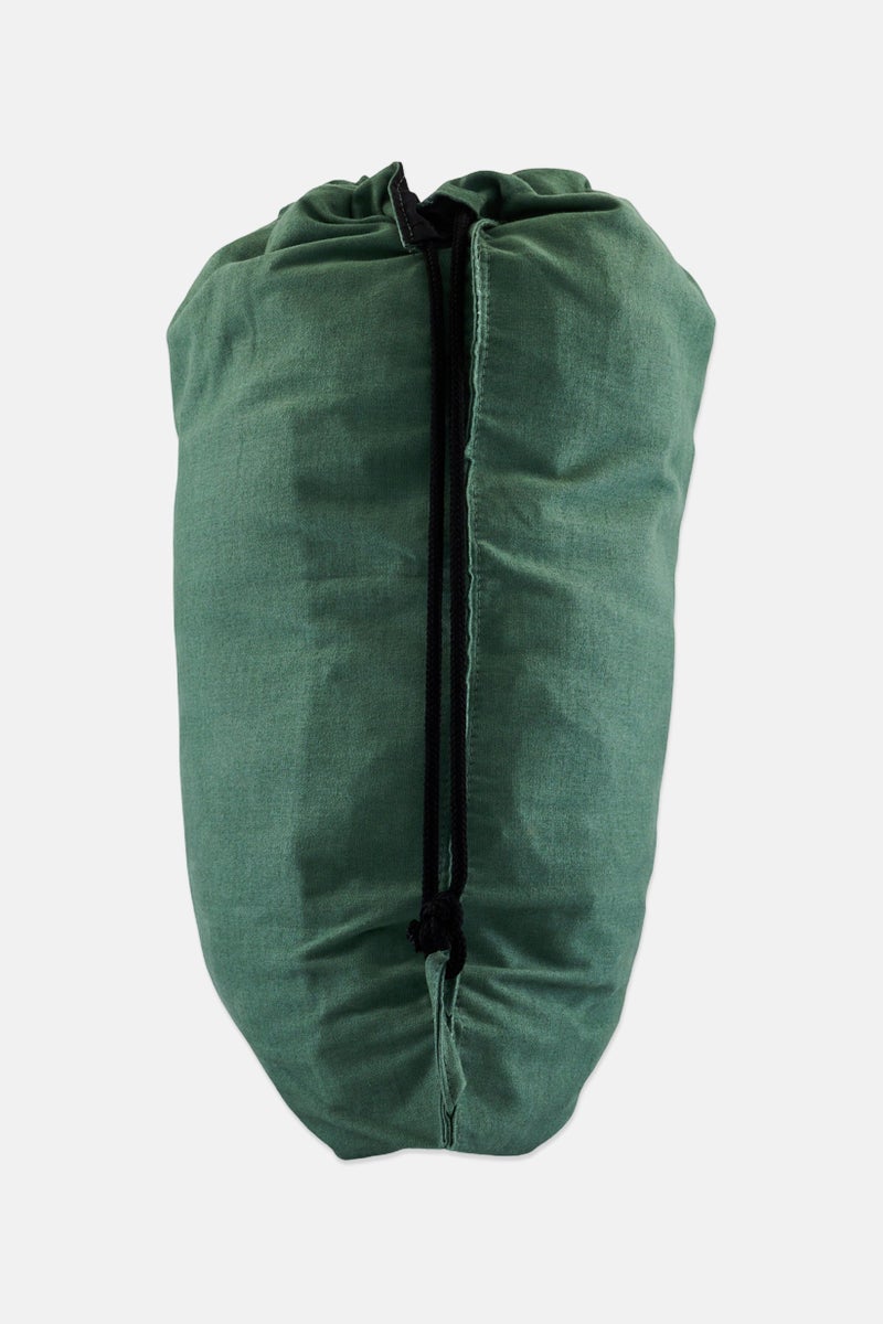 Nike Men Embroidered Logo Sports Bag, Light Green - Image 2