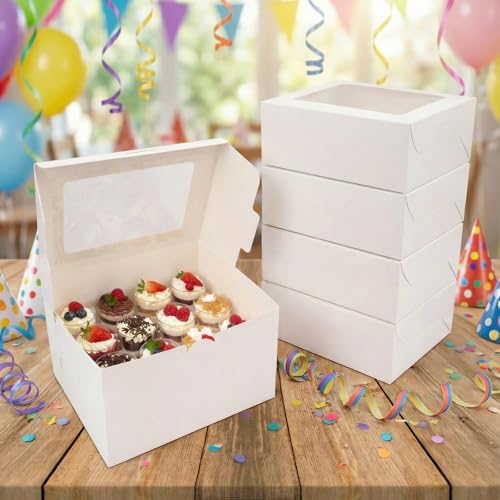 JRWTY Dessert Shooter Boxes, 10-Pack, Holds 12 Count 3 oz Dessert Shooters, - Image 5
