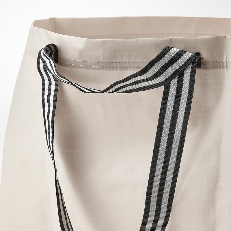 Large Carrier Bag - Light Beige - Image 2
