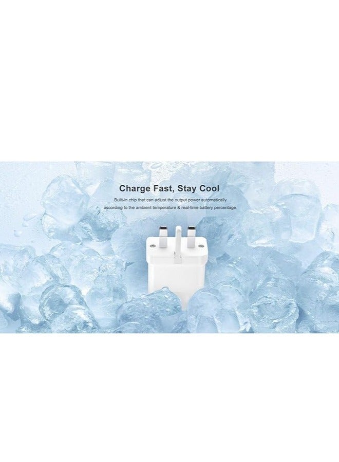 Honor SuperCharge Power Adapter Max 35W With Type A To Type C Cable White - Image 4