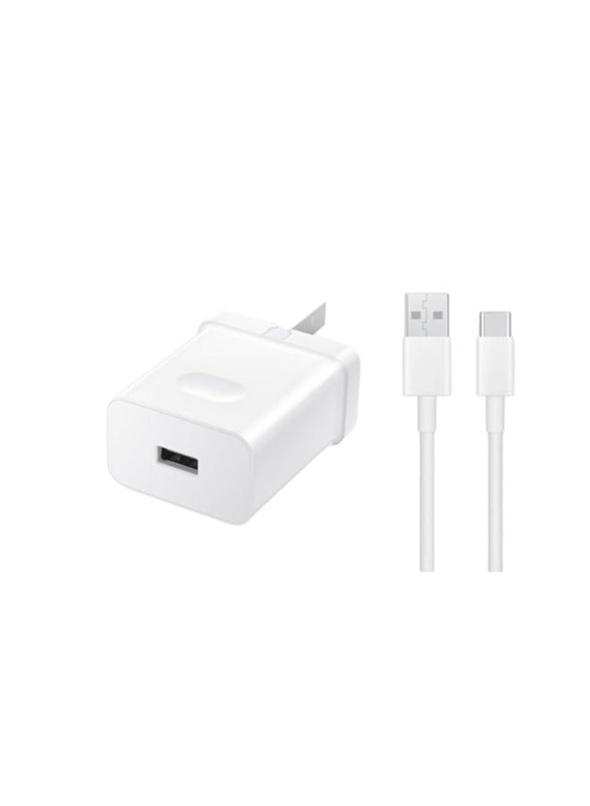 Honor SuperCharge Power Adapter Max 35W With Type A To Type C Cable White - Image 1