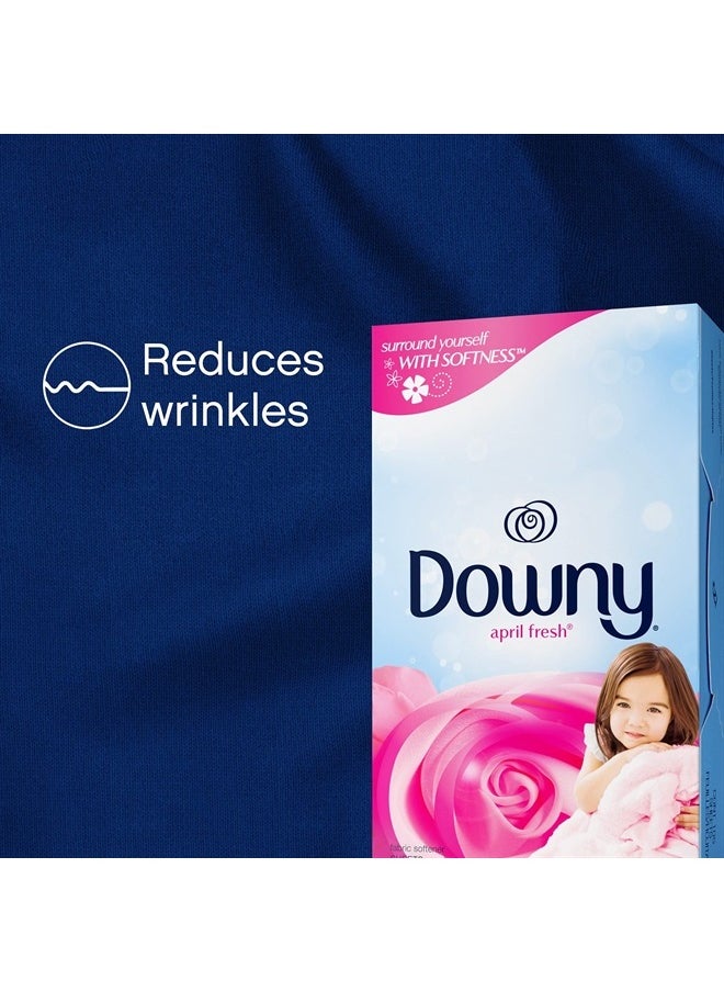 Downy - April Fresh Fabric Softener Dryer Sheets, 120 Count - Image 1