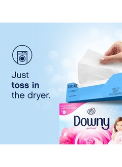 Downy April Fresh Fabric Softener Dryer Sheets, 120 Count  - Image 3