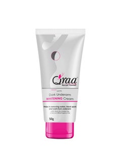 Qraa Advanced Lacto Dark Underarm Cream | For Uneven Skin Tone And Dark Underarms |Paraben Free | For Dark Body Parts Like Neck, Ankles, Knuckles, Armpits, Thighs, Elbows & Underarm (Small, 1)  - Image 1