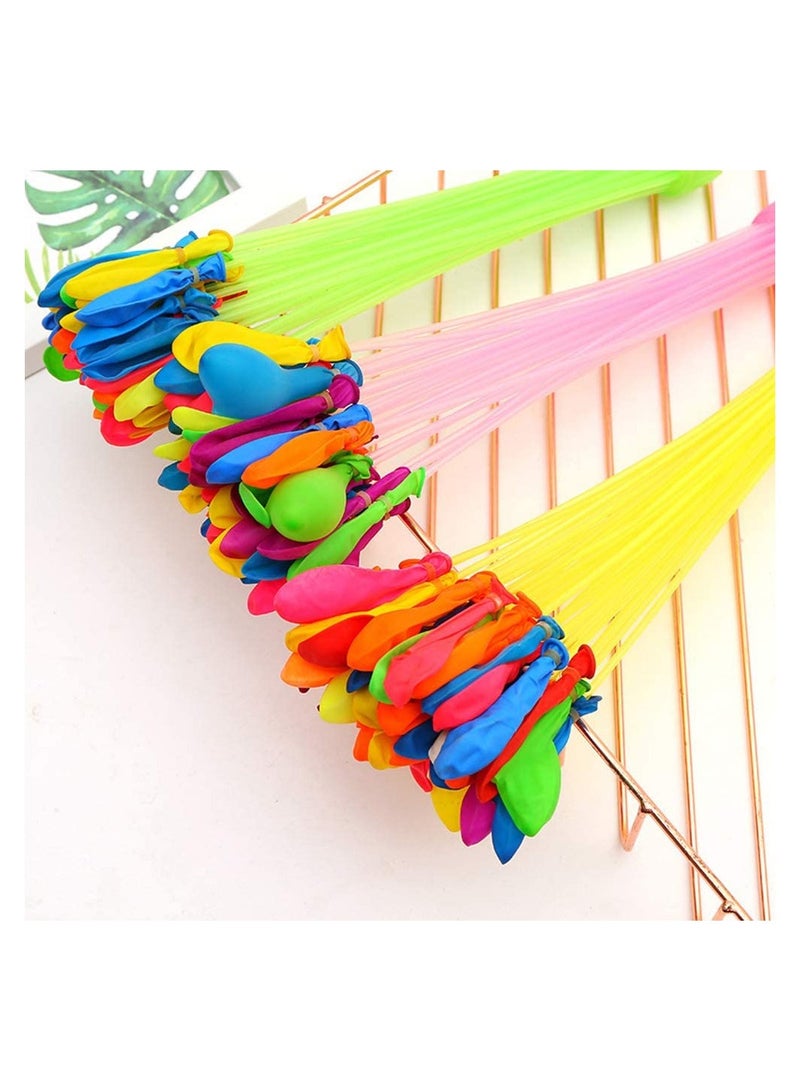 Multicolor 222 Pcs Water Balloons Toys For Kids Self Sealing Balloons In 3 Filling Bunch Pack For Girls & Boys Splash Fight Balloons Beach & Pool Games Balloon Bombs For Birthday Party  - Image 5