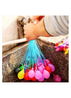 Happy Baby Multicolor 222 Pcs Water Balloons Toys For Kids Self Sealing Balloons In 3 Filling Bunch Pack For Girls & Boys Splash Fight Balloons Beach & Pool Games Balloon Bombs For Birthday Party  - Image 3