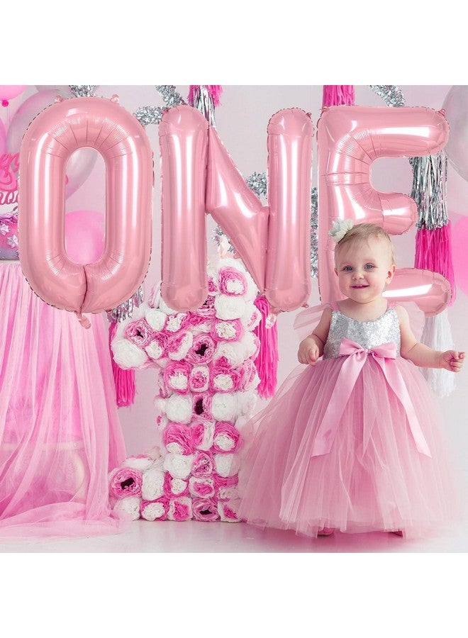 Biapian 40 Inch Letter Balloons, Giant Pearl Pink Letter D Balloon, Single Alphabet A-Z Balloon Foil, Light Pink Name Letters Balloon for Girls Women Birthday Party Decoration Baby Shower Anniversary Supplies - Image 5