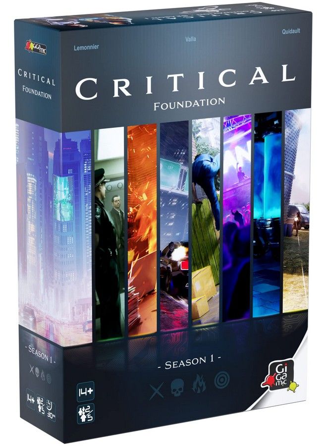 Gigamic Critical: Foundation (Season 1) ; Role Playing Game For Teens And Adults ; Ages 14+ ; 2 To 5 Players ; 30 Minutes - Image 1