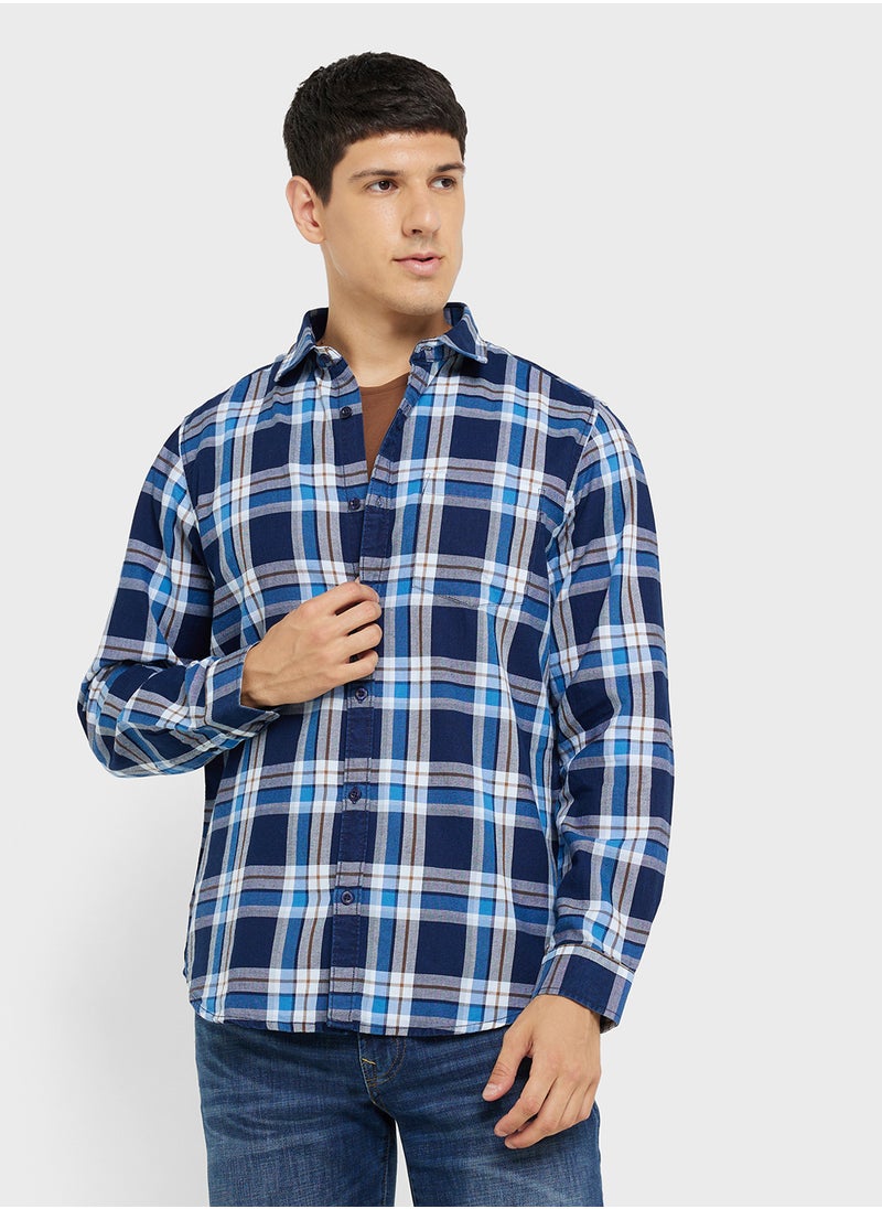 Robert Wood Casual Long Sleeve Shirt  - Image 1