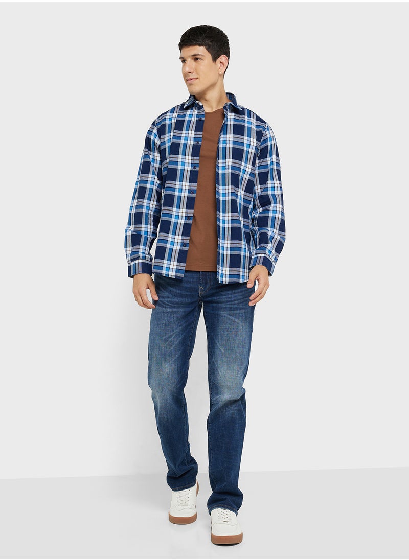 Robert Wood Casual Long Sleeve Shirt  - Image 4