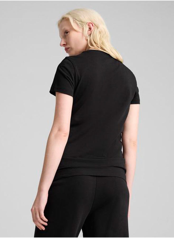 PUMA Essential Logo Metallic T-Shirt  - Image 2