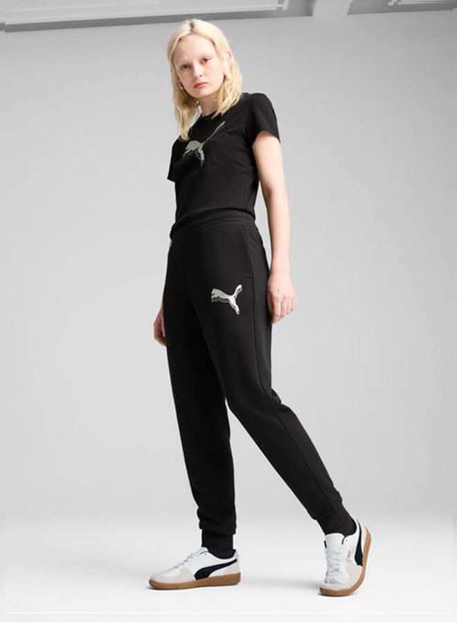 PUMA Essential Logo Metallic T-Shirt - Image 3