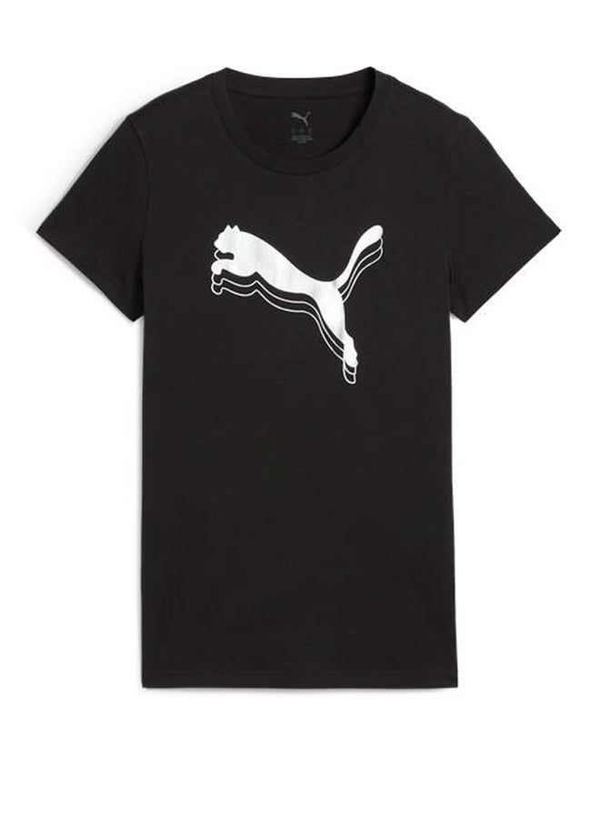 PUMA Essential Logo Metallic T-Shirt - Image 4