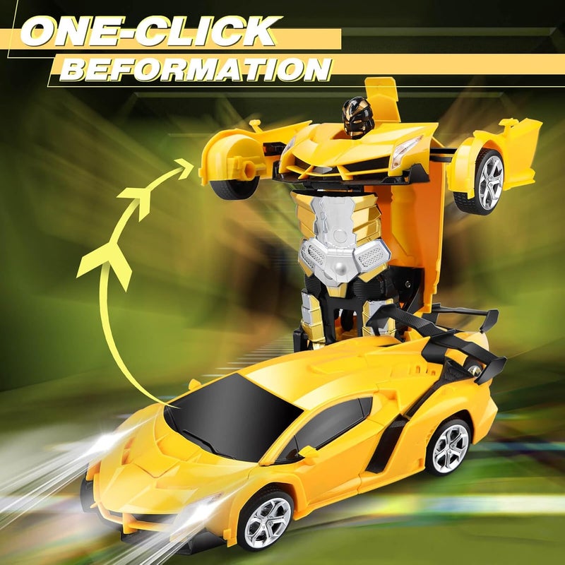 Chridark Remote Control Car Transformer Toy Transform RC Robot Toy Car for Children Toy for 3-8 Year Old Girls Boys Gift Birthday Toys - Image 5