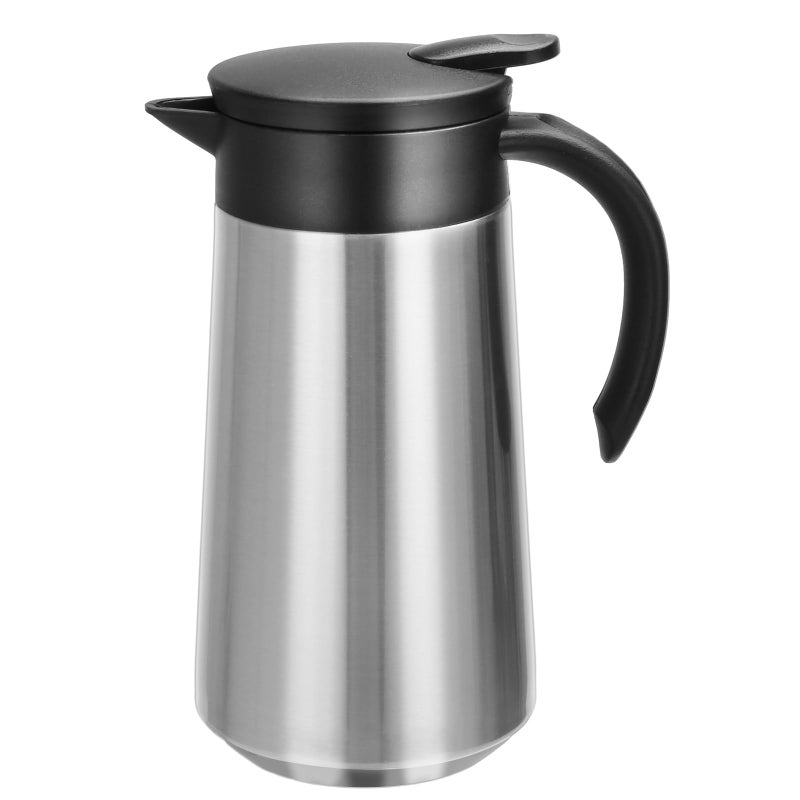 GearRoot 28oz Thermal Coffee Carafe Insulated Coffee Pot Small Stainless Steel Coffee Carafes For Keeping Hot Double Walled Insulated Vacuum Flask Pot for Tea Hot Water Coffee Beverage