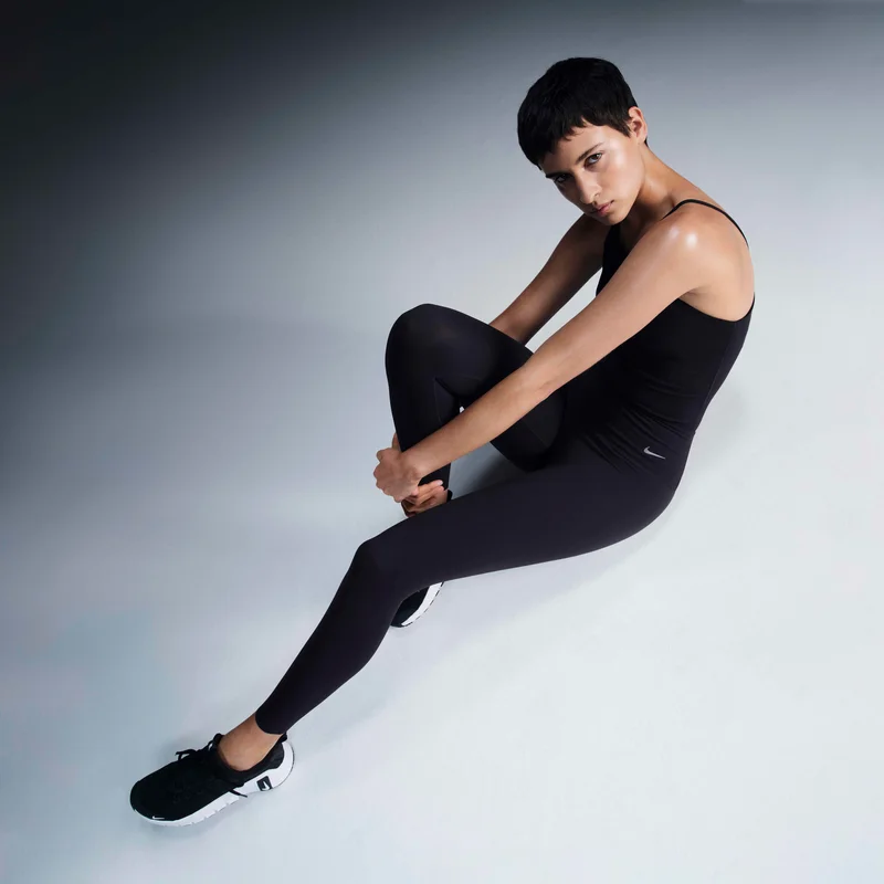 Nike black Women's Dri-FIT Zenvy 7/8 Training Leggings for Women | Best Price UAE