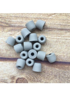 Generic Slow Rebound Memory Foam Earplugs C Set for Shure SE215/SE425/SE535 Selectively Picked Silicone Earphone Caps Comfortable Skin-Friendly silver gray 