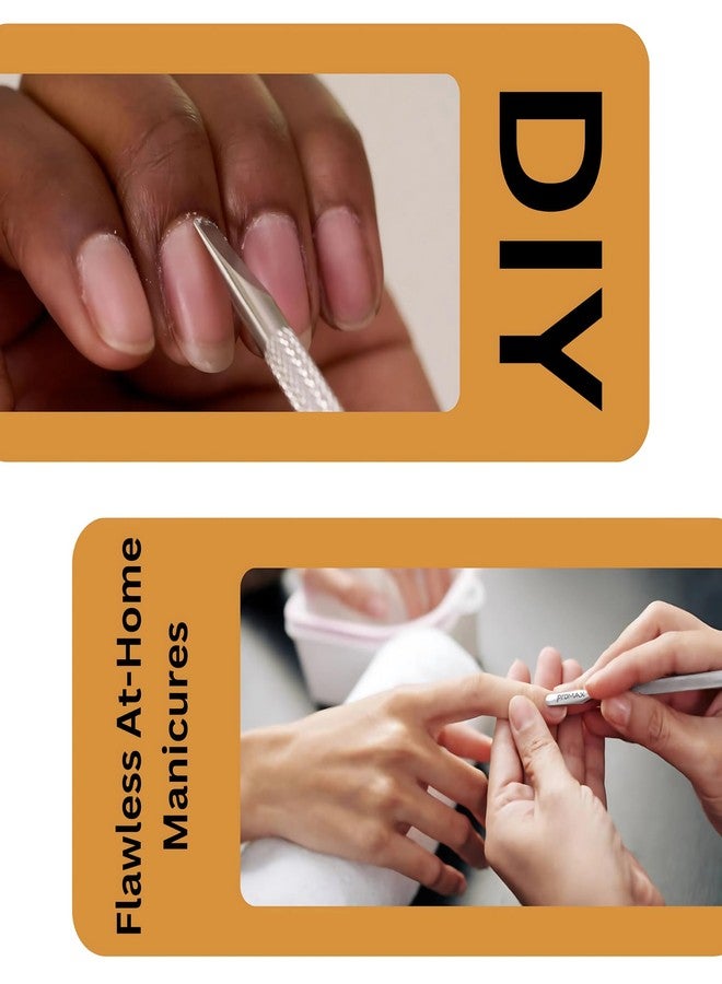ProMax Care Double Ended Cuticle Pusher and Nail Cleaner Professional Grade Surgical Stainless Steel Dual Action Manicure and Pedicure Tool for Fingernails and Toenails Silver - Image 4