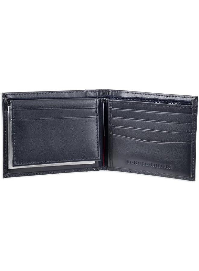 Tommy Hilfiger Plus Tommy Hilfiger Men's Genuine Leather Passcase Wallet with ID Window and Multiple Card Slots  - Image 3