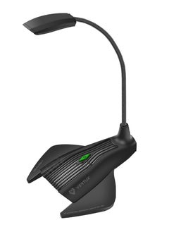VERTUX Vertux Gaming Microphone, Professional Anti-Vibration Omnidirectional USB Computer Mic with 360 Degree Adjustable Neck, Power Button and Colorful RGB Light for Gaming, PS5, Xbox X, YouTube, VertuMic-1 Black  - Image 1