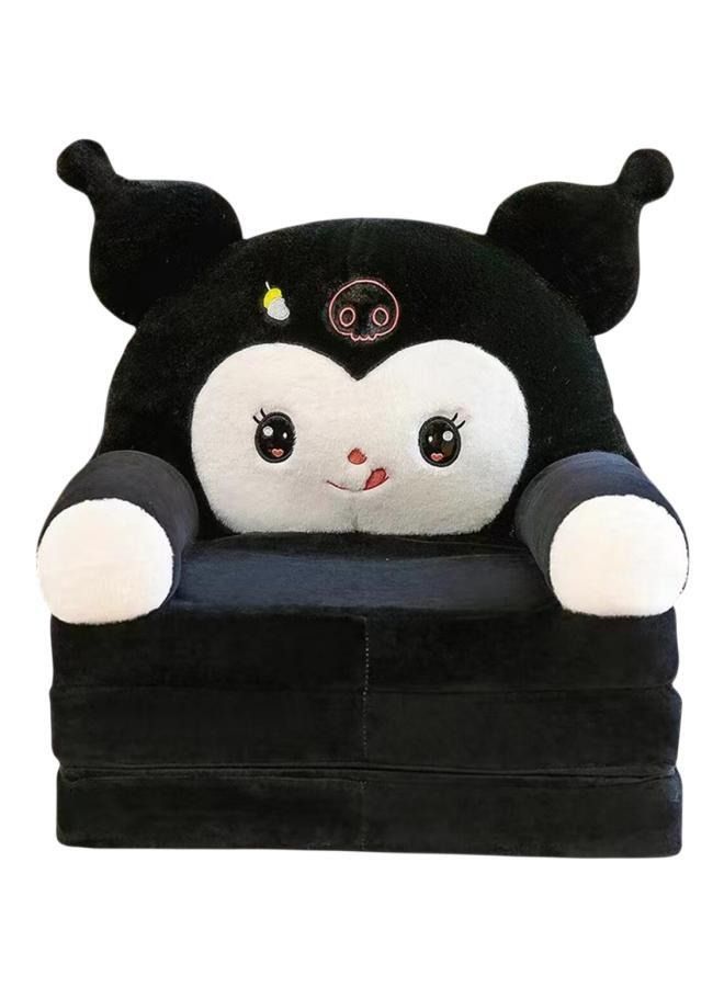 Generic Kids Sofa Gifts for 1-8 Year Old Kids Cute Foldable Kids Armchair Sofa Set Black  - Image 1